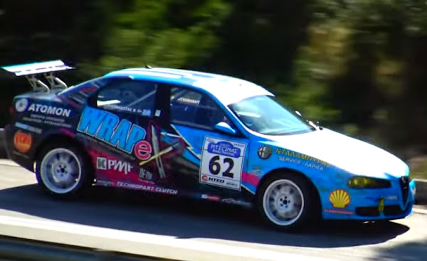 Βάθρο για τον Νίκο Στραβοκώστα στην Ανάβαση Ριτσώνας – 3ος στην FSA με την πανέμορφη ALPHA 156