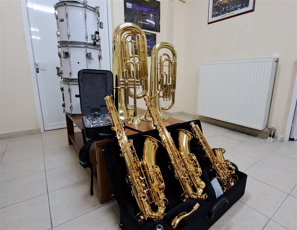 Καινούρια μουσικά όργανα για τη Φιλαρμονική του Δήμου Ελασσόνας