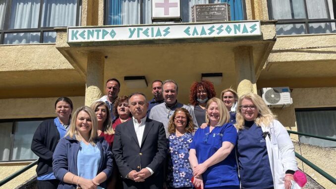 ΣΤΟ ΠΛΕΥΡΟ ΤΩΝ ΕΡΓΑΖΟΜΕΝΩΝ, ΣΤΟ Κ.Υ ΕΛΑΣΣΟΝΑΣ Ο ΧΡΗΣΤΟΣ ΚΕΛΛΑΣ