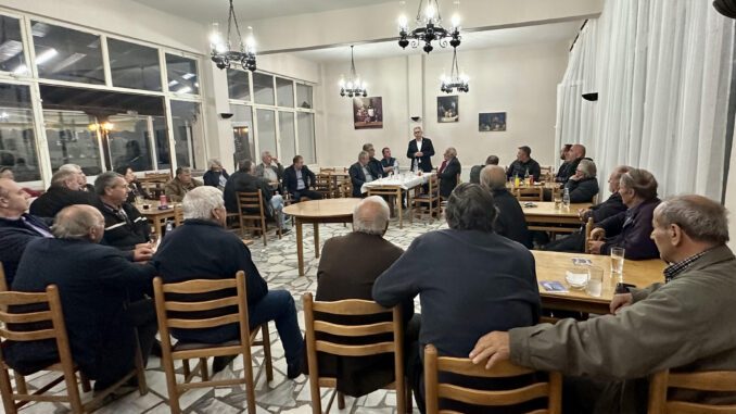 Μ. ΧΑΡΑΚΟΠΟΥΛΟΣ ΣΤΟ ΣΑΡΑΝΤΑΠΟΡΟ: ΠΑΝΤΑ ΜΑΖΙ ΣΤΗΝ ΠΡΩΤΗ ΓΡΑΜΜΗ ΤΗΣ ΠΟΛΙΤΙΚΗΣ