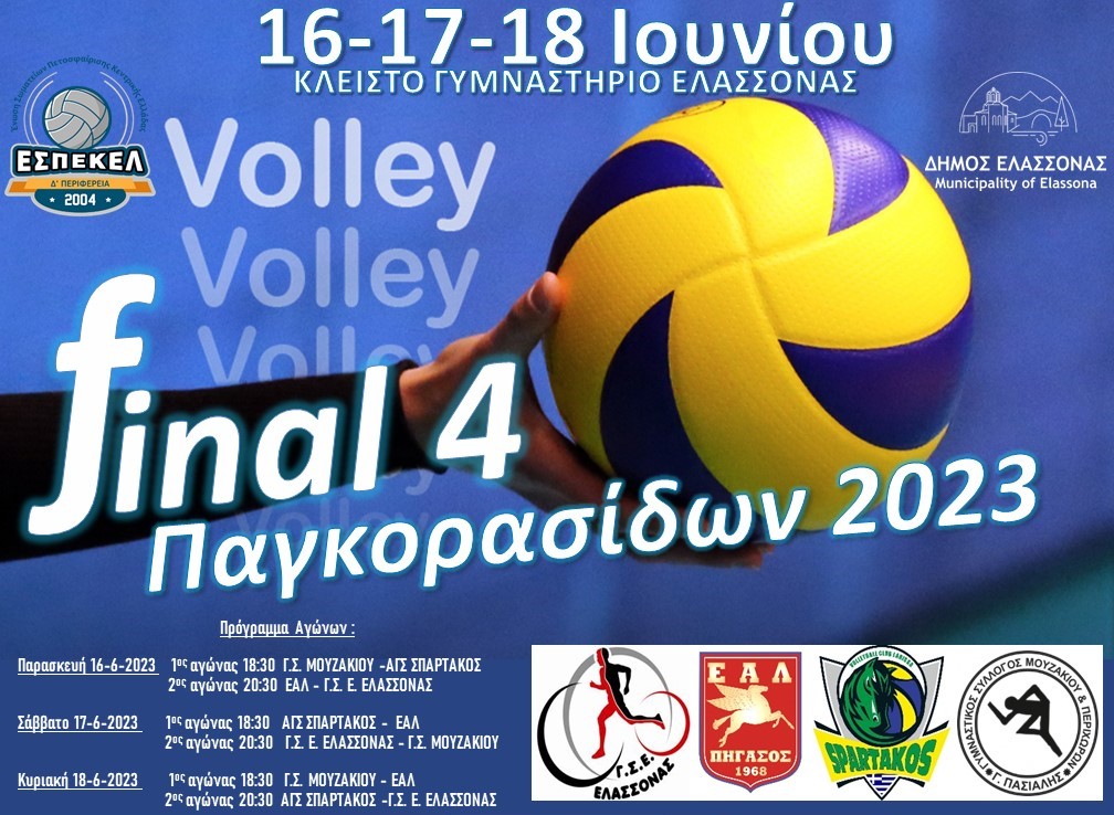 FINAL 4 Παγκορασίδων 2023