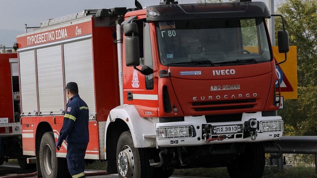 Πυκνοί καπνοί από φωτιά σε φωτοβολταϊκό πάρκο σε χωριό της Λάρισας – Σε συναγερμό η Πυροσβεστική