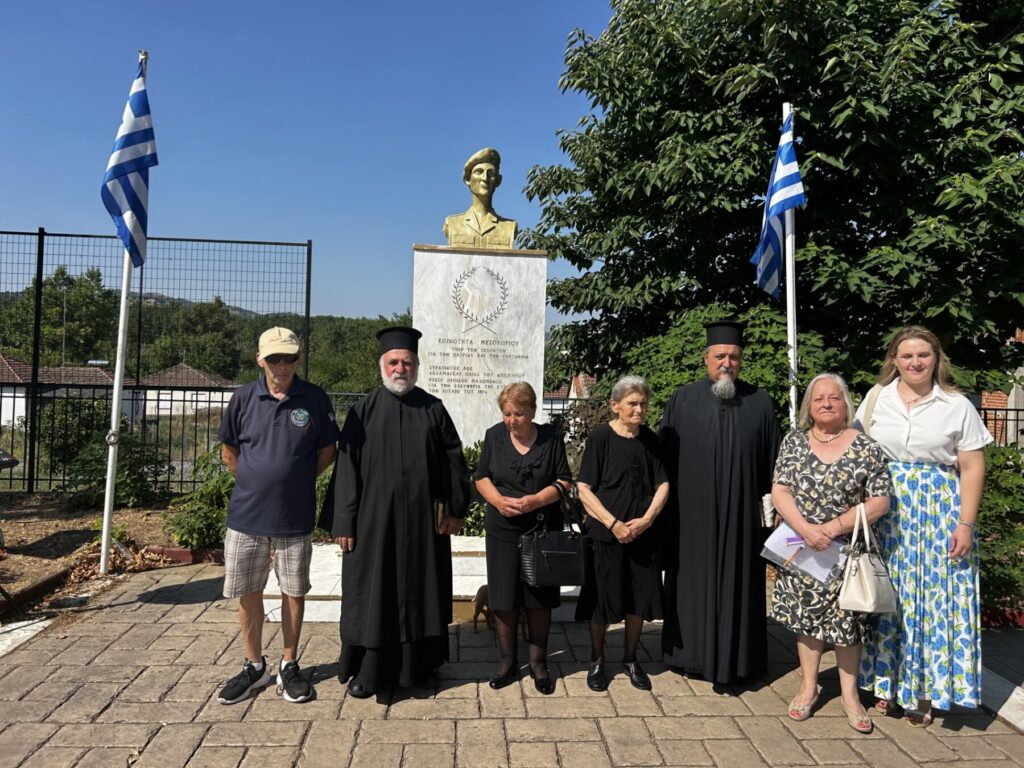 Τίμησαν τον Ηλία Δαλαμάγκα στο Μεσοχώρι Ελασσόνας (ΦΩΤΟ)