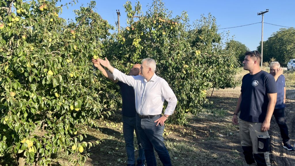 Χαρακόπουλος σε χαλαζόπληκτα χωριά: Κανένας παραγωγός δεν θα μείνει μόνος του – 100% αποζημιώσεις – προκαταβολές 65% – Κατάργηση του ανώτατου ορίου αποζημιώσεων (ΦΩΤΟ)
