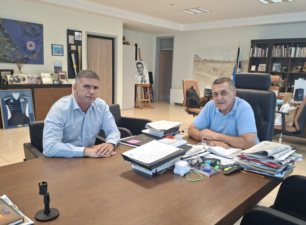 Συνάντηση Σάκη Παιδή με τον Περιφερειάρχη Θεσσαλίας: Ανάδειξη του Ολύμπου, Φράγμα Αγιονερίου και Τούνελ Μελούνας στο Επίκεντρο