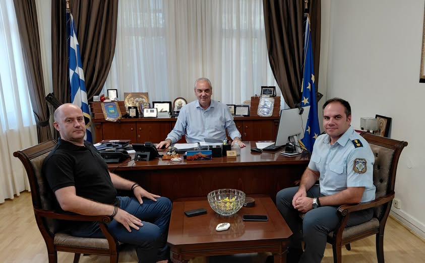 Με τον νέο Διοικητή του Α.Τ. Ελασσόνας ο Δήμαρχος Ελασσόνας
